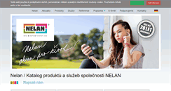 Desktop Screenshot of nelan.cz